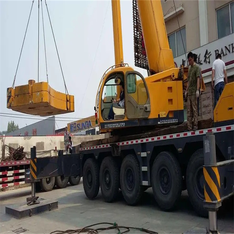 古蔺当地吊车出租|机器吊装|75吨|工厂搬迁服务